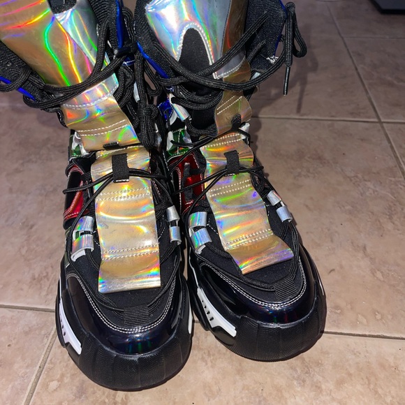 *DOLLS KILL* Anthony Wang Game Changer Ankle boots - Picture 2 of 4